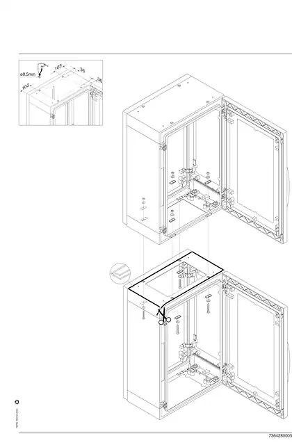 schneider施耐德PanelSeT PLA - Vertical coupling kit for PLA - Instruction sheet